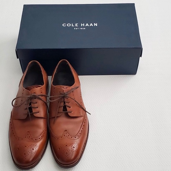 Cole Haan Benton Derby Wingtip - Size 10.5 - Picture 1 of 7